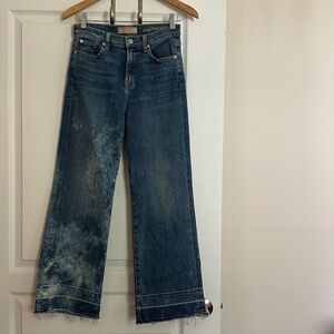 Faded Wash Wide Leg Jean Pants Size 26  by "7 For All Mankind LUXE VINTAGE"